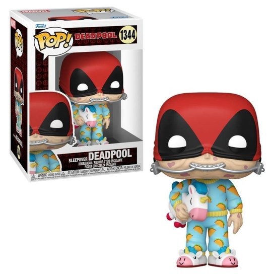 Boneco Funko POP! Marvel - Deadpool de Pijama