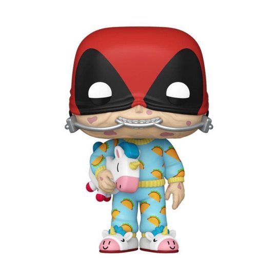 Boneco Funko POP! Marvel - Deadpool de Pijama