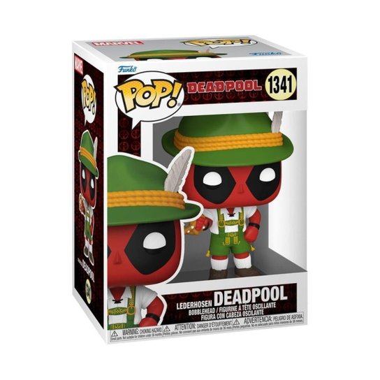 Boneco Funko POP! Marvel - Deadpool Lederhosen