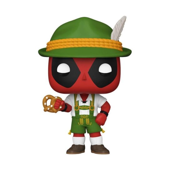 Boneco Funko POP! Marvel - Deadpool Lederhosen