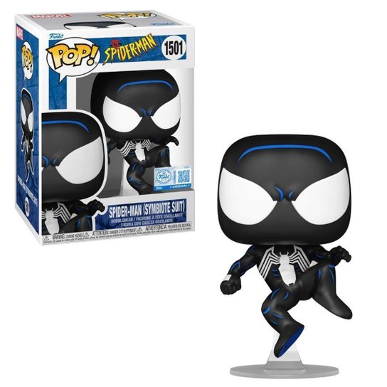 Boneco Funko Pop! Marvel Homem-Aranha Traje Preto