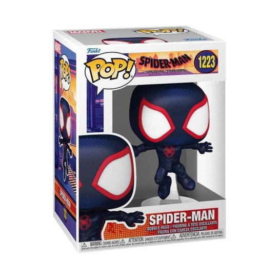 Boneco Funko POP! Marvel Homem-Aranha: Através do Aranhaverso - Miles Morales
