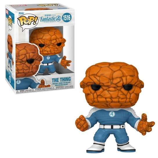 Boneco Funko Pop! Marvel Quarteto Fantástico - O Coisa