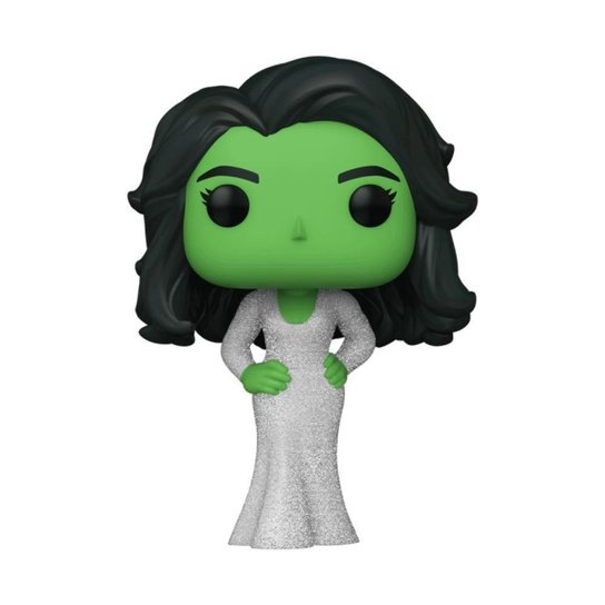 Boneco Funko POP! Marvel - She-Hulk de Vestido de Gala