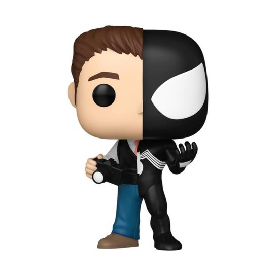 Boneco Funko Pop! Marvel Split - Peter/Homem-Aranha Preto