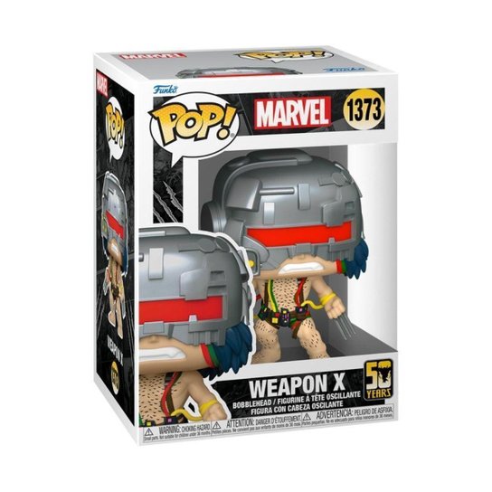 Boneco Funko POP! Marvel - Wolverine 50 Anos - Arma X