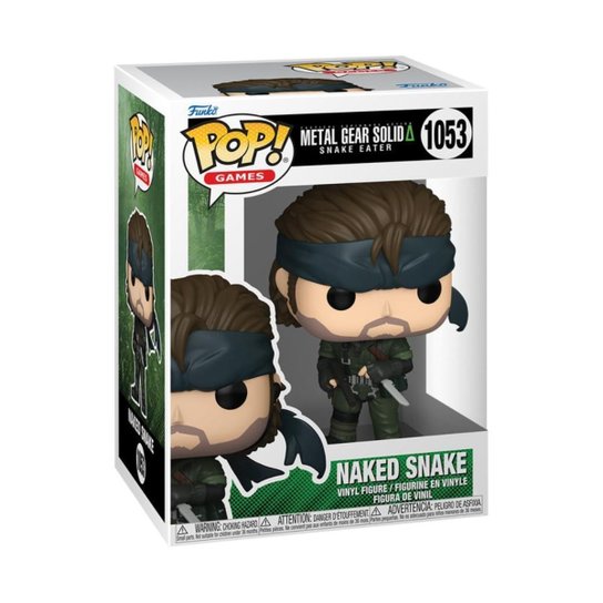Boneco Funko Pop! Metal Gear Solid - Naked Snake