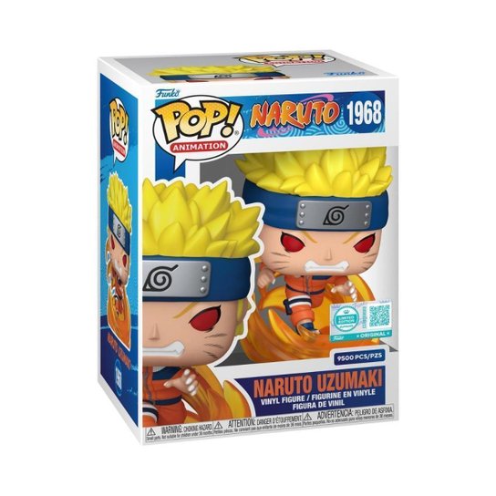 Boneco Funko Pop! Naruto Clássico - Naruto (1º Kurama)