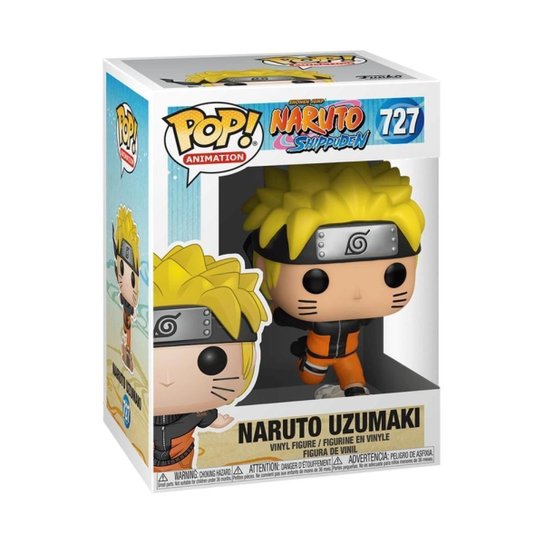 Boneco Funko POP! Naruto Shippuden - Naruto Uzumaki Correndo
