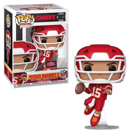 Boneco Funko Pop! NFL: Chiefs - Patrick Mahomes II