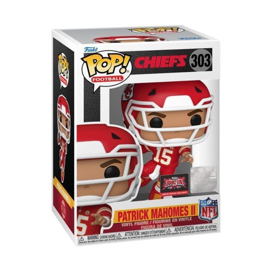 Boneco Funko Pop! NFL: Chiefs - Patrick Mahomes II