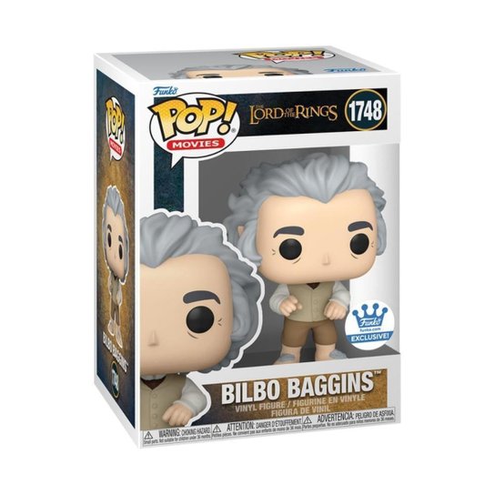 Boneco Funko Pop! O Senhor dos Anéis - Bilbo Bolseiro