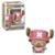 Boneco Funko Pop! One Piece - Chopper com Algodão Doce - Marrom+Rosa