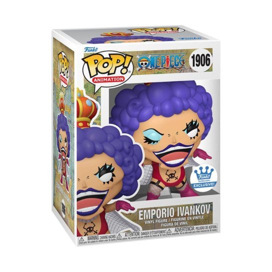 Boneco Funko POP! One Piece - Emporio Ivankov