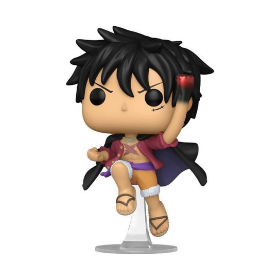 Boneco Funko POP! One Piece - Luffy Uppercut (Glow)