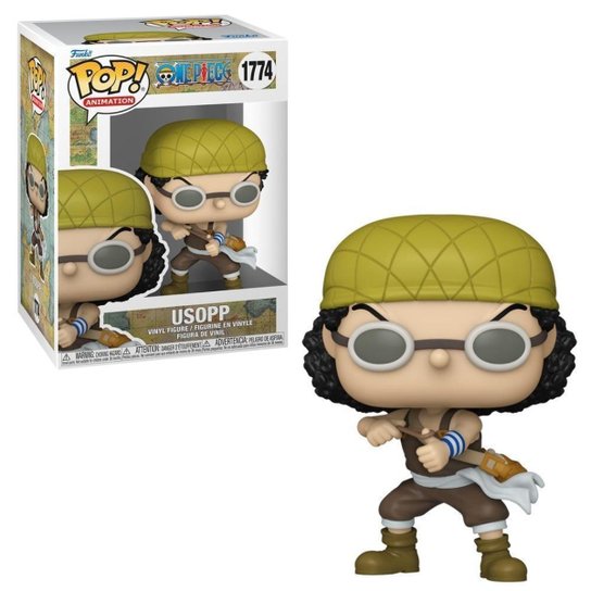 Boneco Funko Pop! One Piece - Usopp com Estilingue