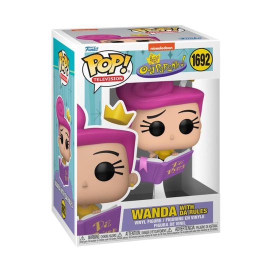 Boneco Funko Pop! Os Padrinhos Mágicos - Wanda