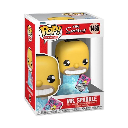 Boneco Funko POP! Os Simpsons - Mr. Sparkle
