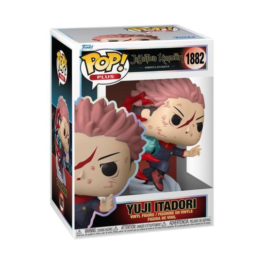 Boneco Funko Pop! Plus Jujutsu Kaisen - Yuji Itadori