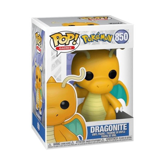 Boneco Funko Pop! Pokémon - Dragonite