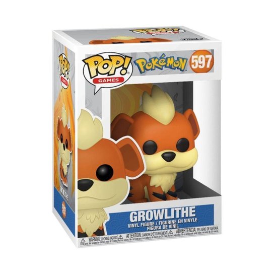 Boneco Funko POP! Pokémon - Growlithe