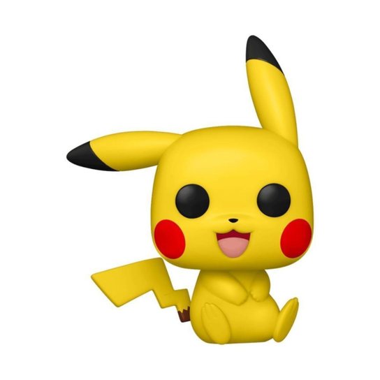 Boneco Funko POP! Pokémon - Pikachu Sitting