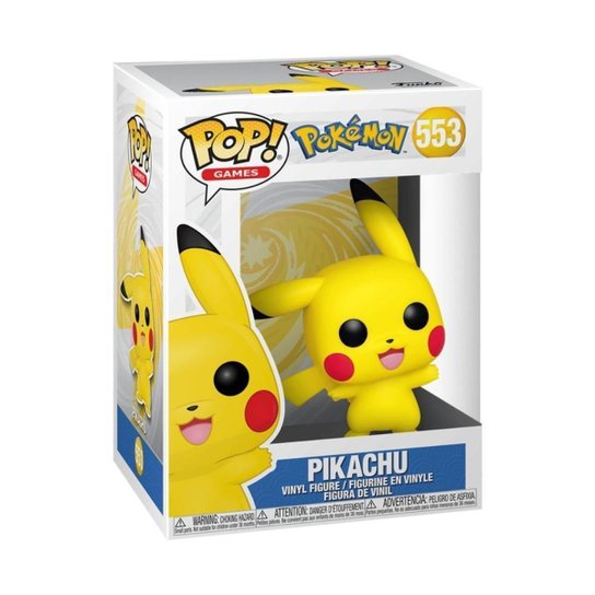 Boneco Funko POP! Pokémon - Pikachu