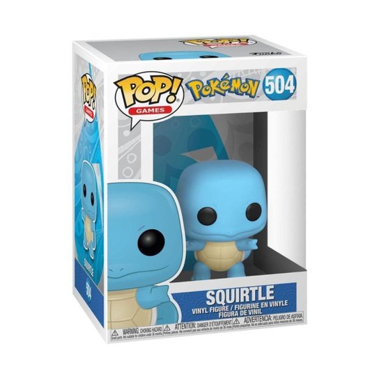 Boneco Funko POP! Pokémon - Squirtle