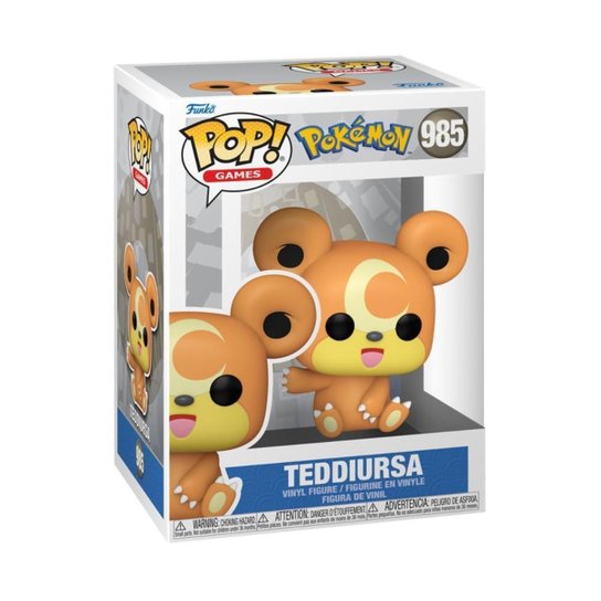 Boneco Funko Pop! Pokémon - Teddiursa