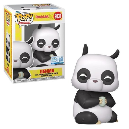 Boneco Funko Pop! Ranma 1/2 - Genma (Panda)