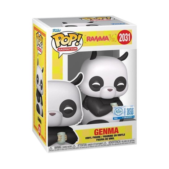Boneco Funko Pop! Ranma 1/2 - Genma (Panda)