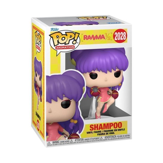 Boneco Funko Pop! Ranma 1/2 - Shampoo com Chase
