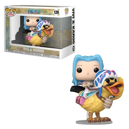 Boneco Funko Pop! Rides Deluxe One Piece - Vivi e Karoo