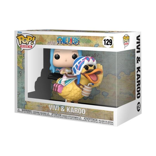 Boneco Funko Pop! Rides Deluxe One Piece - Vivi e Karoo