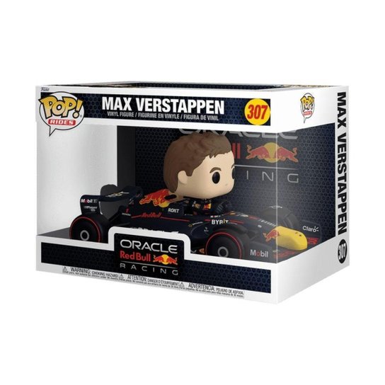 Boneco Funko POP! Rides Super Deluxe - Max Verstappen