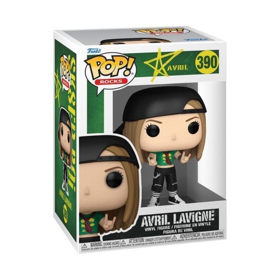 Boneco Funko POP! Rocks - Avril Lavigne - Sk8ter Boi