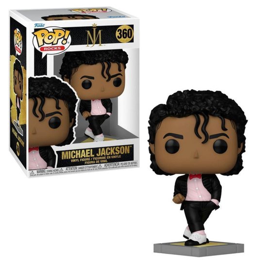 Boneco Funko Pop! Rocks Michael Jackson (Billie Jean)