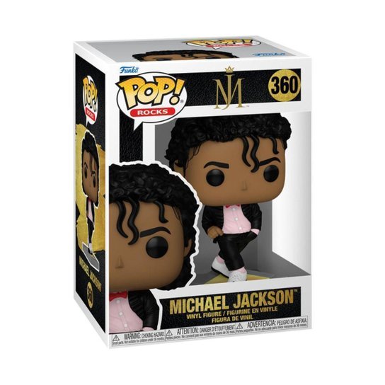 Boneco Funko Pop! Rocks Michael Jackson (Billie Jean)