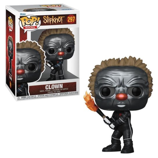Boneco Funko Pop! Rocks Slipknot Clown Michael Shawn Crahan