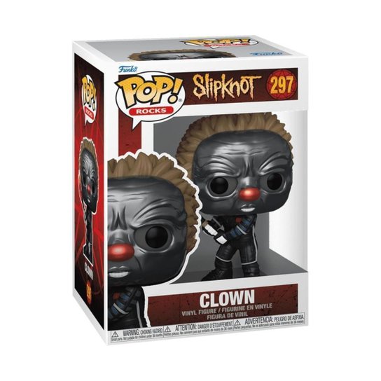 Boneco Funko Pop! Rocks Slipknot Clown Michael Shawn Crahan