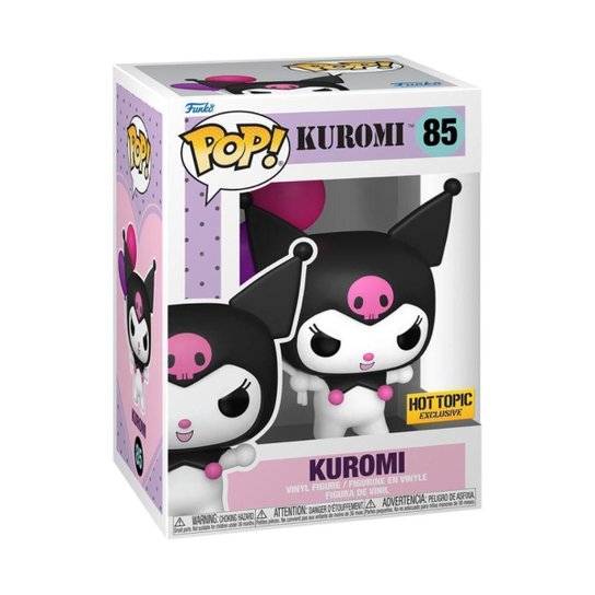 Boneco Funko Pop! Sanrio - Hello Kitty - Kuromi com Balões