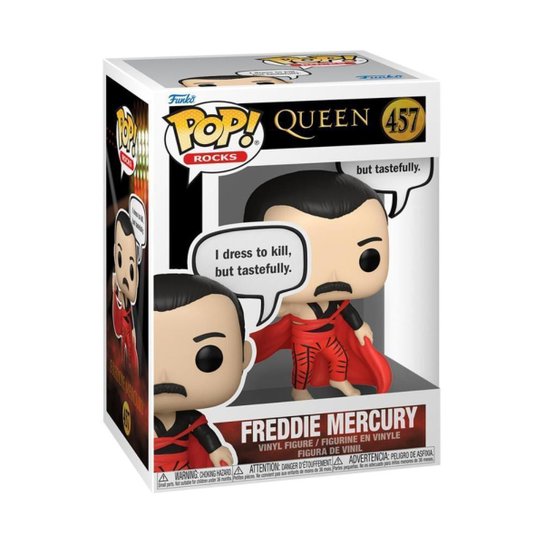 Boneco Funko Pop! Sayings - Freddie Mercury (I Dress to Kill)