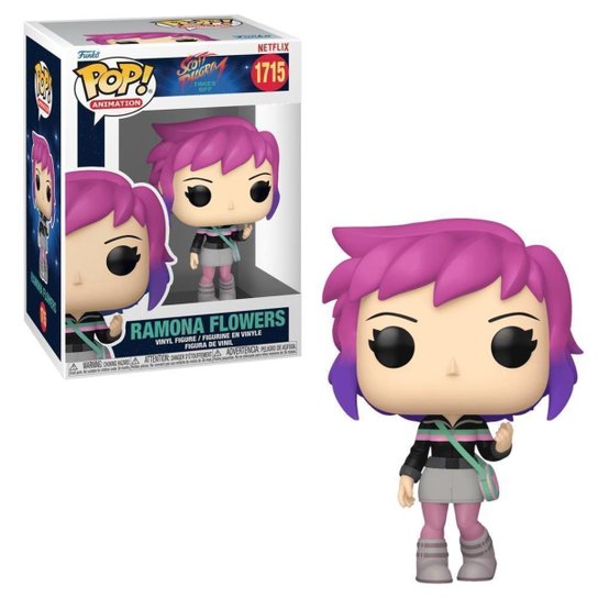Boneco Funko Pop! Scott Pilgrim: A Série - Ramona Flowers