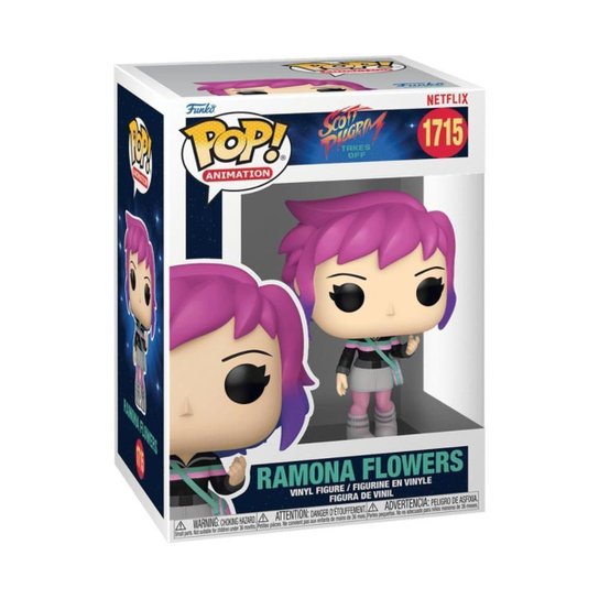 Boneco Funko Pop! Scott Pilgrim: A Série - Ramona Flowers