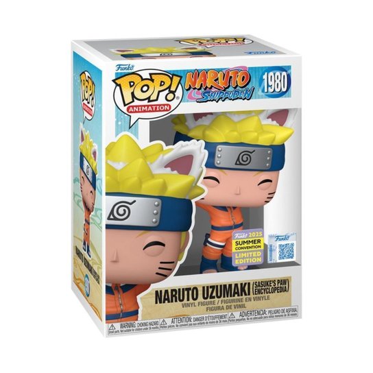 Boneco Funko Pop! SDCC25 Naruto Shippuden Patas do Sasuke