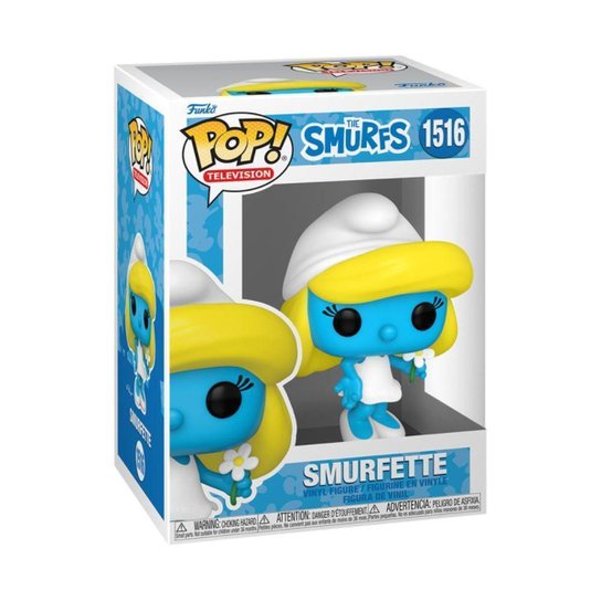 Boneco Funko POP! Smurfs - Smurfette