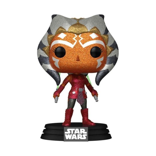 Boneco Funko POP! Star Wars - Ahsoka Tano com Glitter