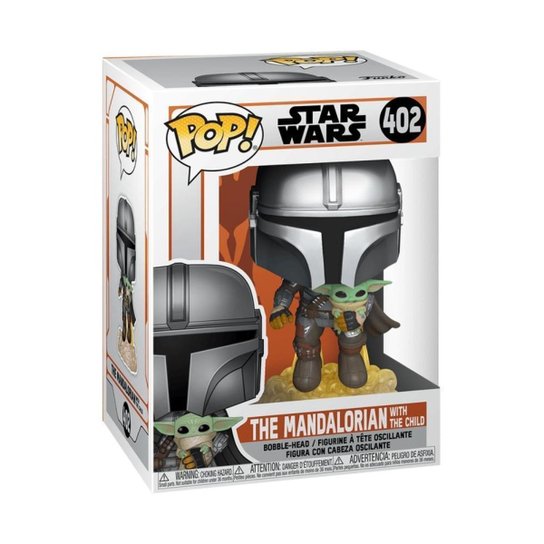 Boneco Funko POP! Star Wars - Mandaloriano com Jet Pack