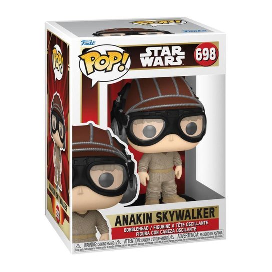 Boneco Funko POP! Star Wars: A Ameaça Fantasma - Anakin Skywalker com Capacete