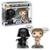 Boneco Funko Pop! Star Wars: Sayings - Darth Vader e Luke - Preto+Vermelho